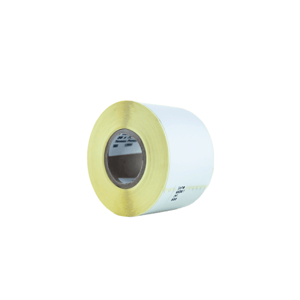 Rollo de 500 etiquetas térmico protegido 56 x 75 mm hotmelt