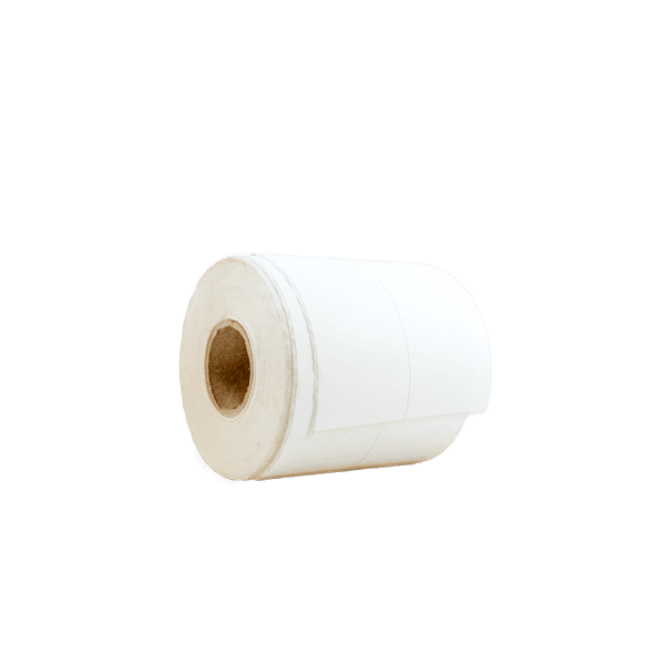 Rollo de 300 etiquetas polipropileno térmico 100 x 145 mm acrílico