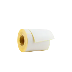 Rollo de 500 etiquetas Blanco Couche 100 x 80 mm HOTMELT
