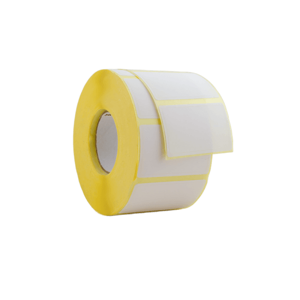 Rollo de 1000 etiquetas couche mate inkjet 50 x 30 mm acrílico