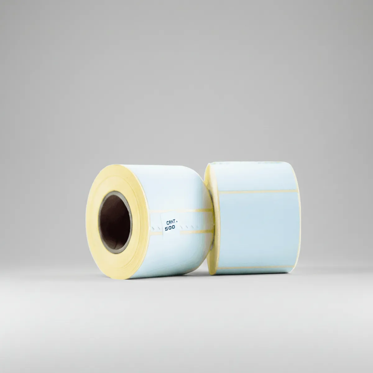 Rollo de 500 etiquetas térmica protegido 58 x 60 mm hotmelt 1 Rollo de etiquetas