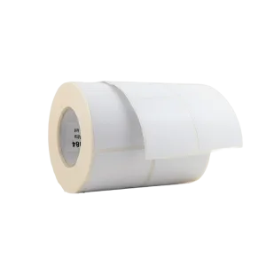 Rollo de 1000 etiquetas Alto Brillo Inkjet 40 x 40 mm Salida 2 ACRÍLICO