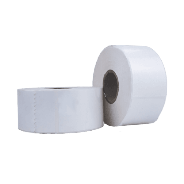Rollo de 425 etiquetas polipropileno blanco 50 x 145 mm hotmelt - imagen 2