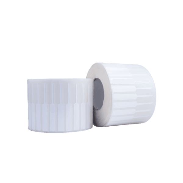 Rollo de 4000 etiquetas polipropileno blanco 65 x 8 mm acrílico - imagen 2
