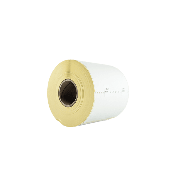 Rollo de 600 etiquetas térmico protegido 100 x 100 mm hotmelt