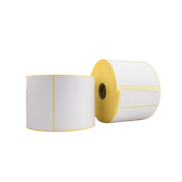Rollo de 1370 etiquetas blanco mate 76 x 51 mm hotmelt - imagen 2