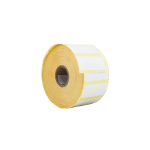 Rollo de 2000 etiquetas blanco couche 45 x 20 mm acrílico Bcs3000000047 - lara andalucía