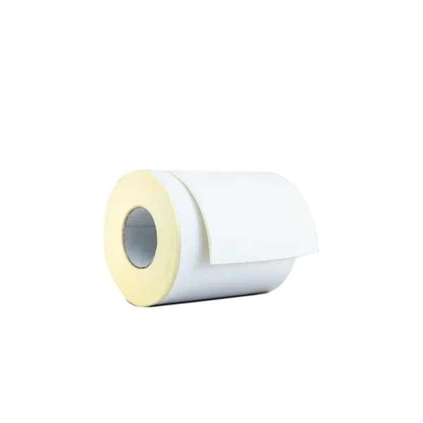 Rollo de etiquetas de 102 x 35000 mm couche mate inkjet 40/96 acrílico