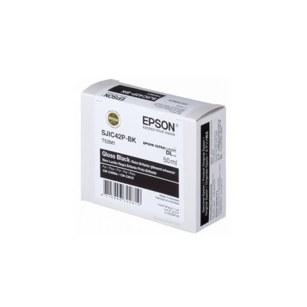 Cartucho de tinta cw-c4000 negro (sjic42p-bk) - negro brillo