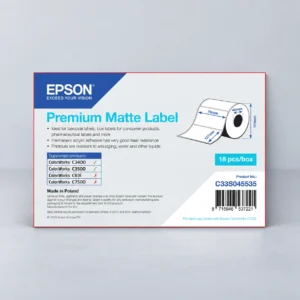 Rollo de etiquetas Epson mate premium C33S045535