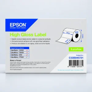 Rollo de etiquetas Epson C33S045721