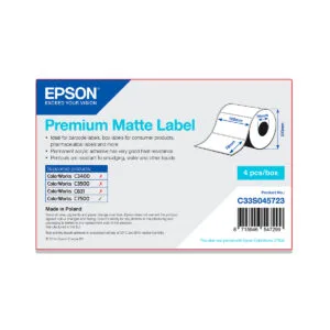 Rollo etiquetas Epson Mate Premium 102 x 76 mm