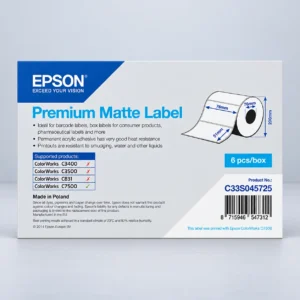 Rollo de etiquetas Epson C33S045725