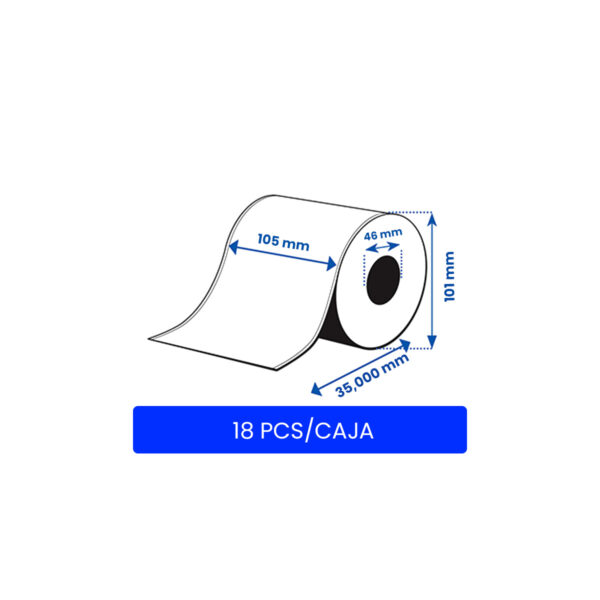 Rollo etiquetas continuo epson mate premium 203 x 60 m - imagen 2