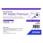 Rollo etiquetas 76 x 127 mm mate polipropileno epson premium Rollo etiquetas