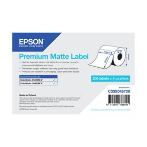 Rollo etiquetas Epson Mate Premium 210 x 297 mm