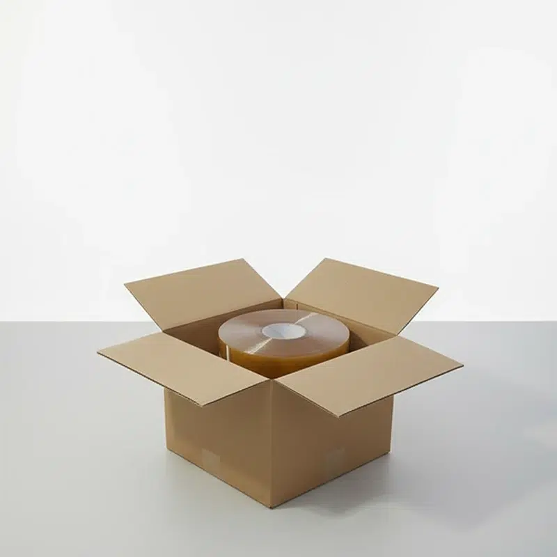 Cintas adhesivas de 990 x 48mm pp solvente | transparente 2 Caja de cintas adhesivas de 990 x 48mm