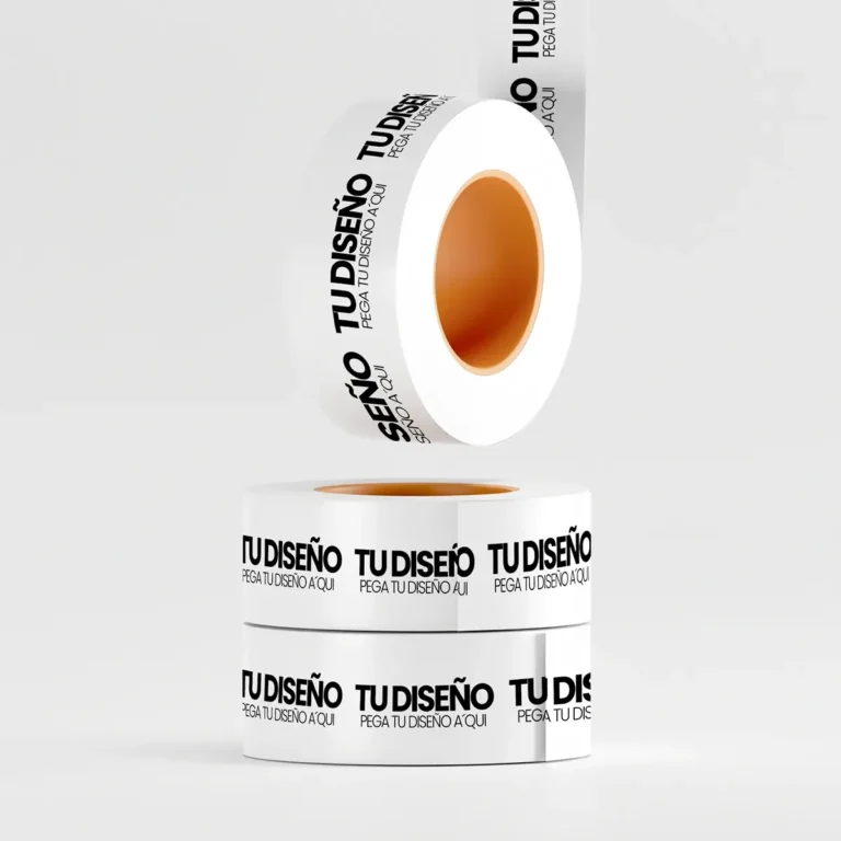 Rollos de precinto impreso con diseño personalizado