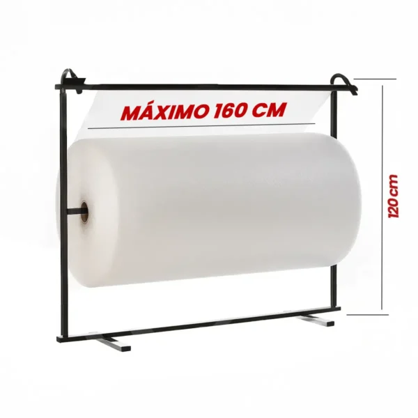Portabobinas horizontal de hasta 160 cm