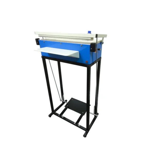 Soldadora de bolsas con pedal con cuchilla 600 mm 600 w 20 kilos