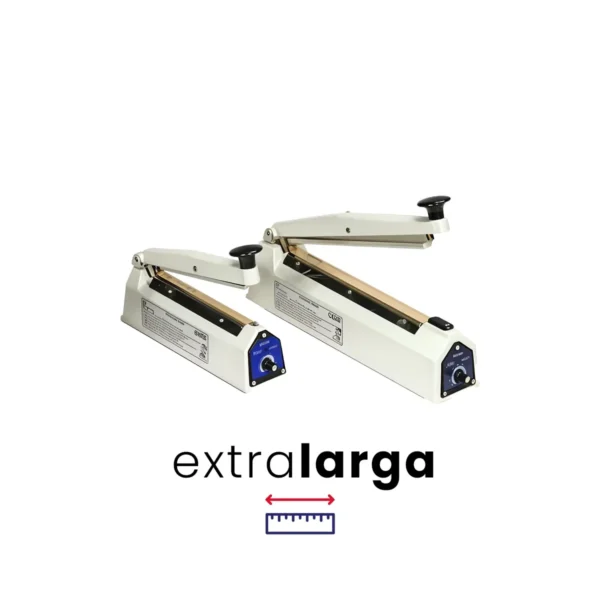 Soldadora de bolsas extra larga con cuchillas ancho 1000 mm 1050 w 20 kilos