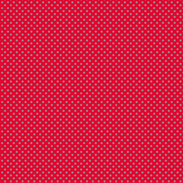 Papel de regalo fondo rojo topos