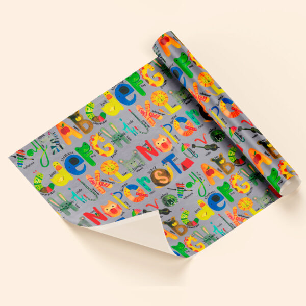 Papel de regalo infantil