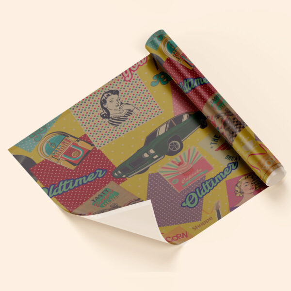 Papel de regalo california