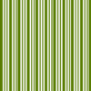 Bobina de papel de regalo estucado a 2 caras topos verdes / rayas verde - Imagen 3