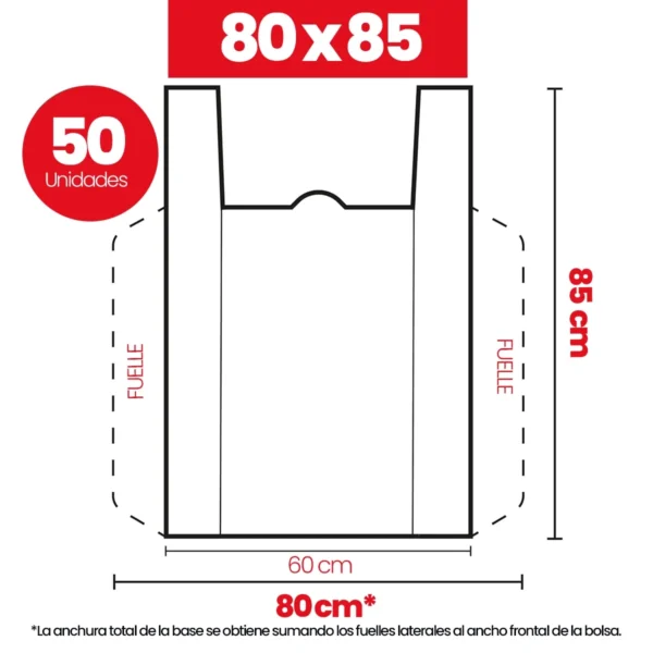 Bolsas 80/60 x 85