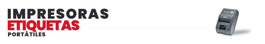 Impresoras de etiquetas portátiles