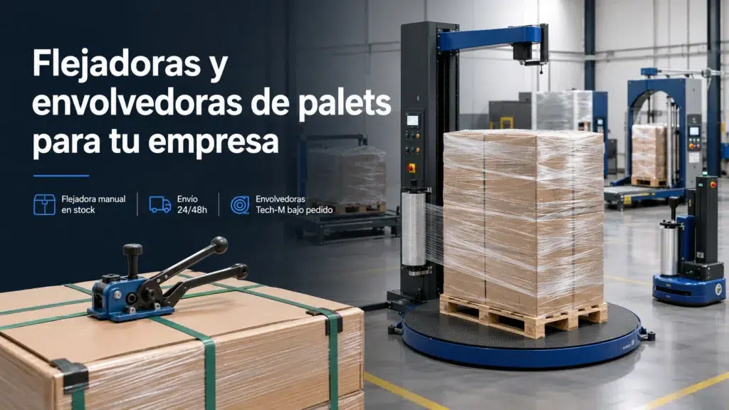 Lee más sobre el artículo flejadoras y envolvedoras de palets | lara andalucía